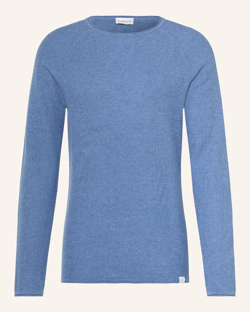 Nowadays Pullover blau Blau