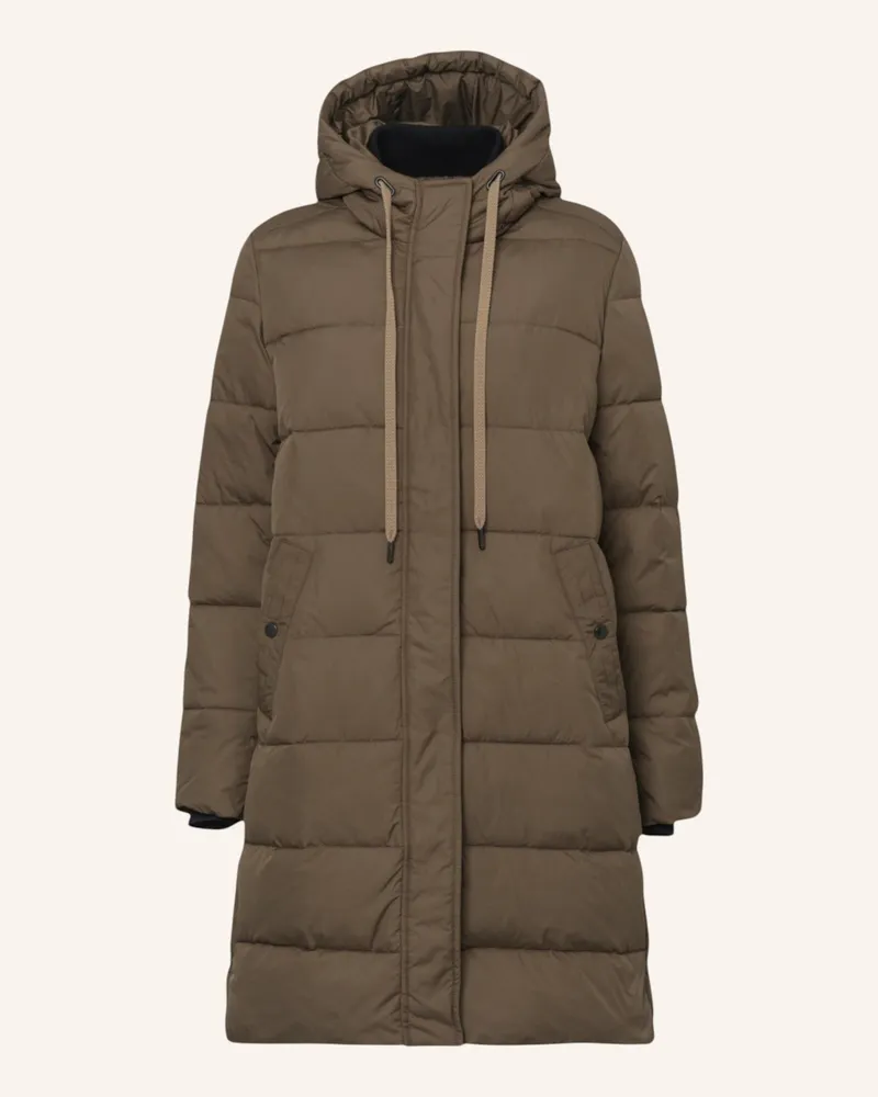 Ilse Jacobsen Wintersteppmantel peppy10 braun Dunkelbraun