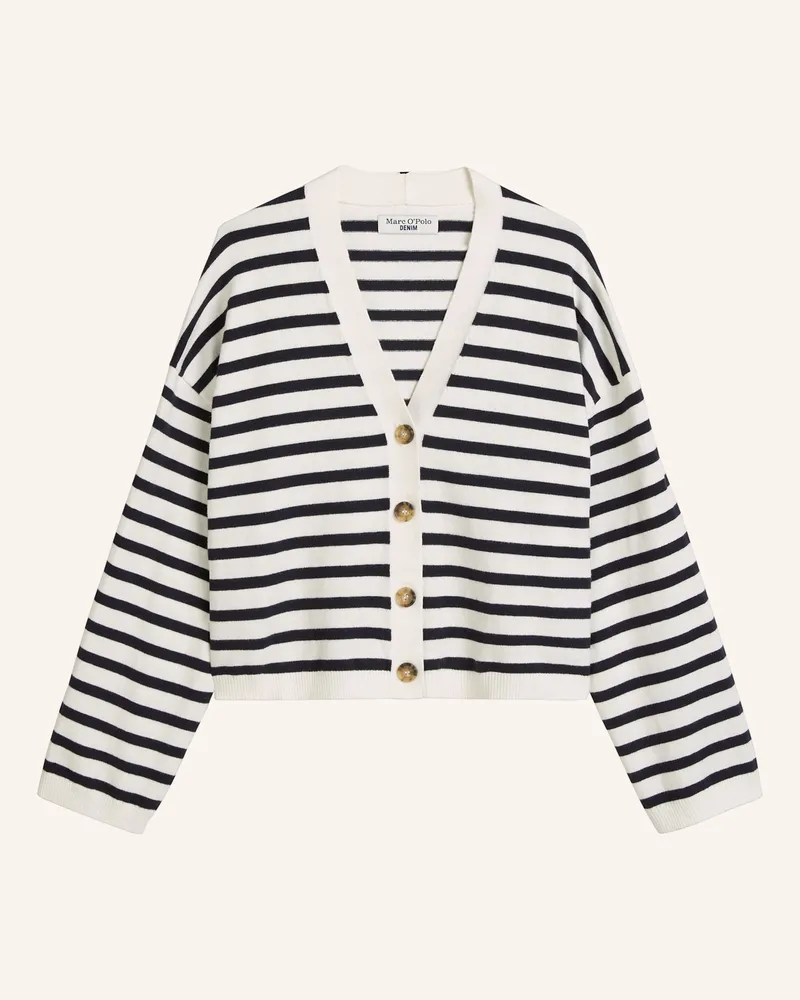 Marc O'Polo Strickpolo blau Dunkelblau