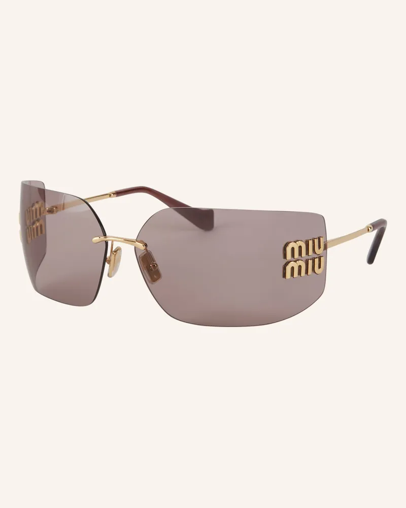 Miu Miu Sonnenbrille Mu 54ys gold 5ak06i