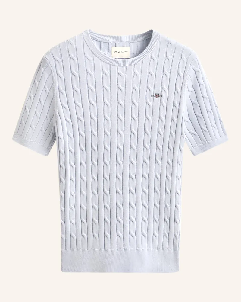Gant Strickshirt blau Hellblau