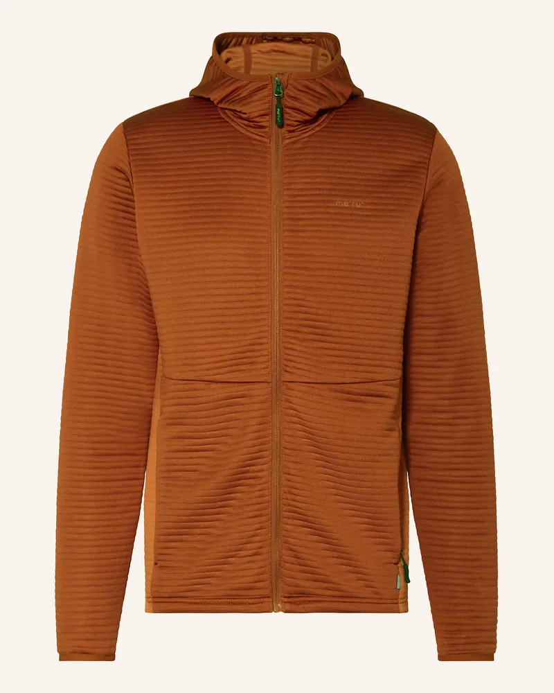 me°ru' Midlayer-Jacke SMÖGEN Dunkelorange