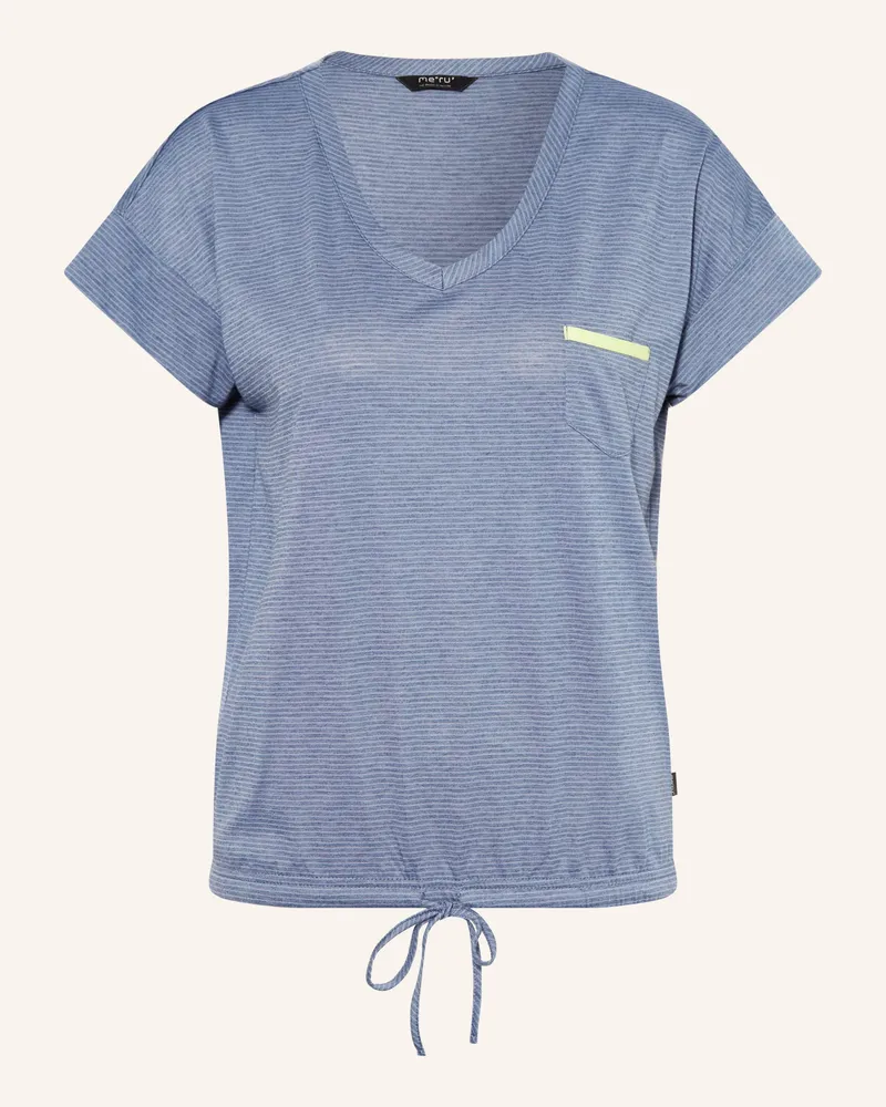 me°ru' T-Shirt Rundu Wb blau Blau
