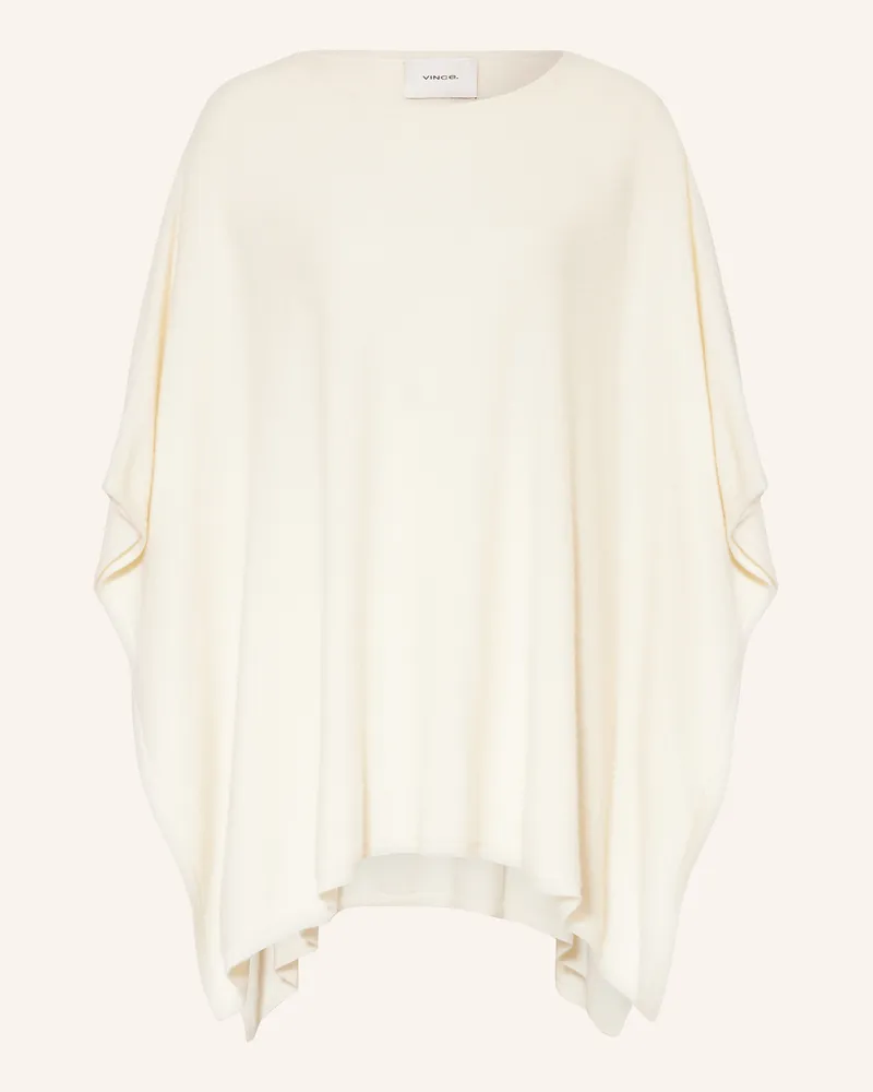 Vince Cashmere-Poncho Creme