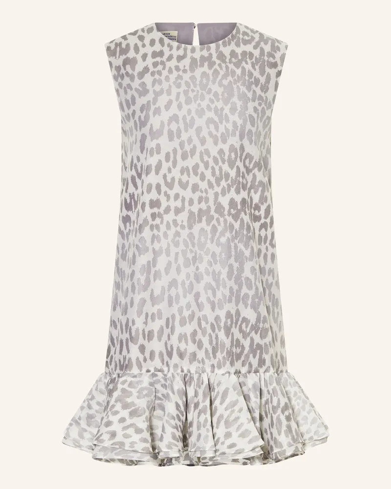 Baum und Pferdgarten Kleid AGNESE Hellgrau