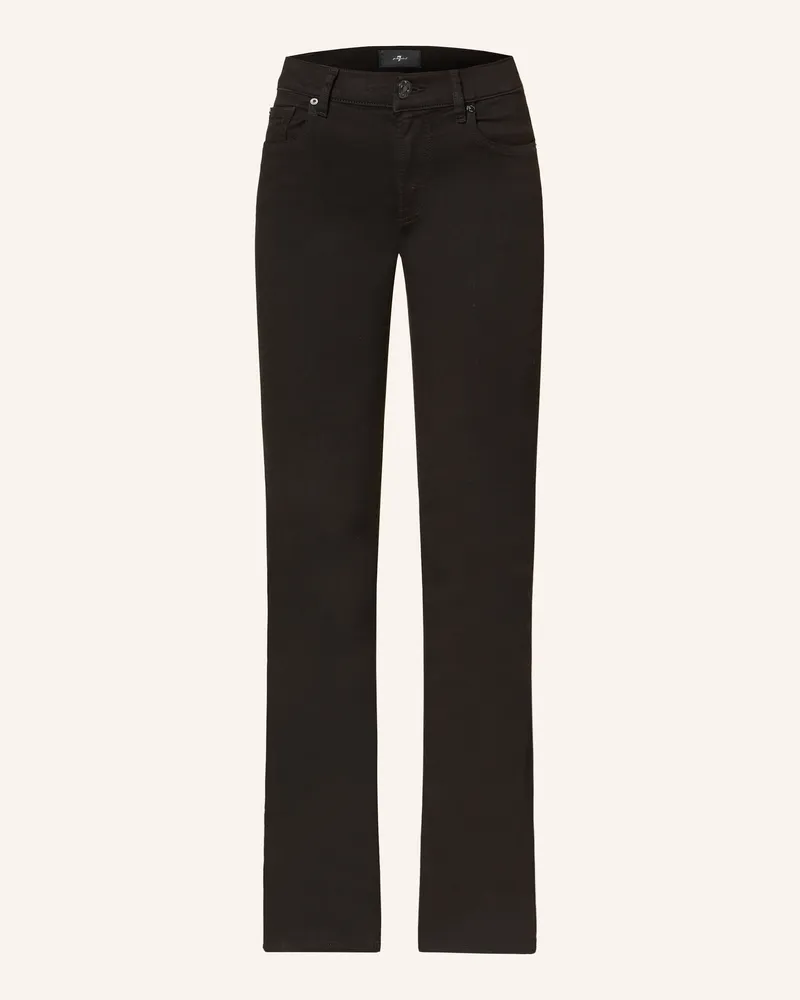 7 for all mankind Bootcut Jeans Bootcut schwarz Schwarz