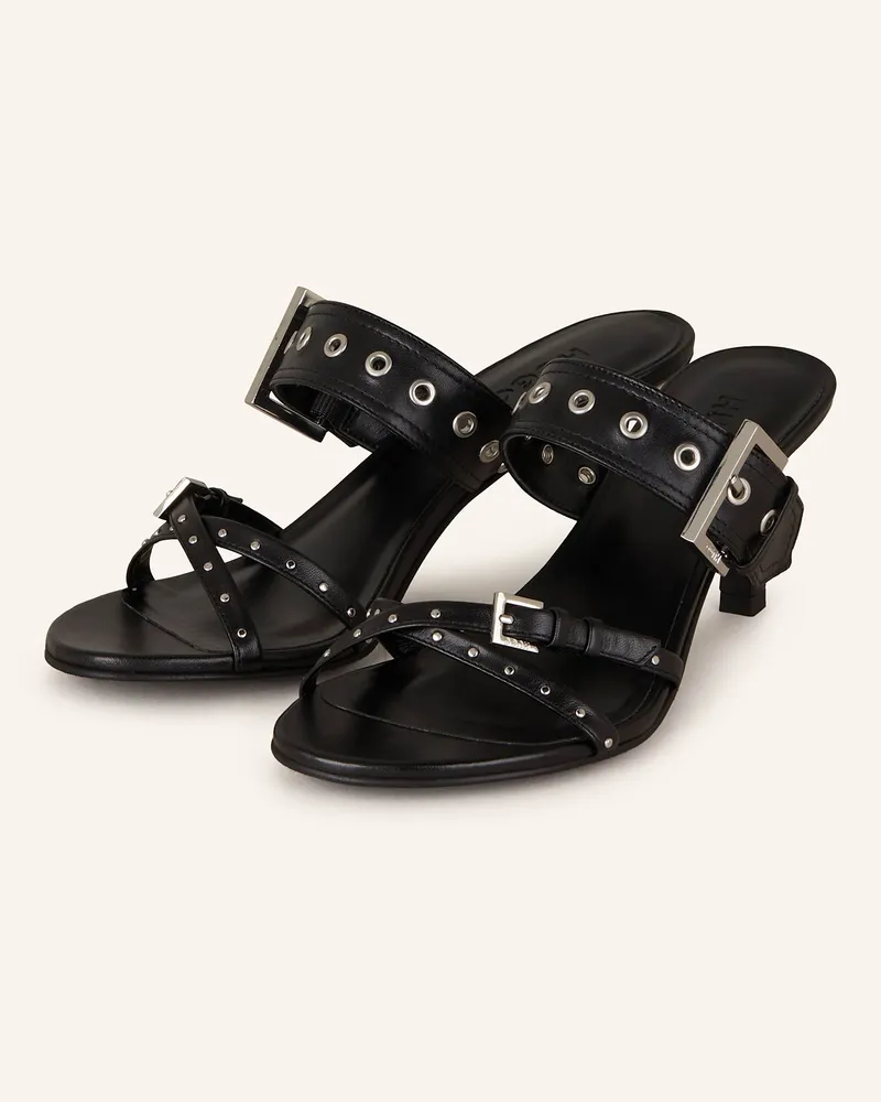 HUGO BOSS Mules KATNISS Schwarz