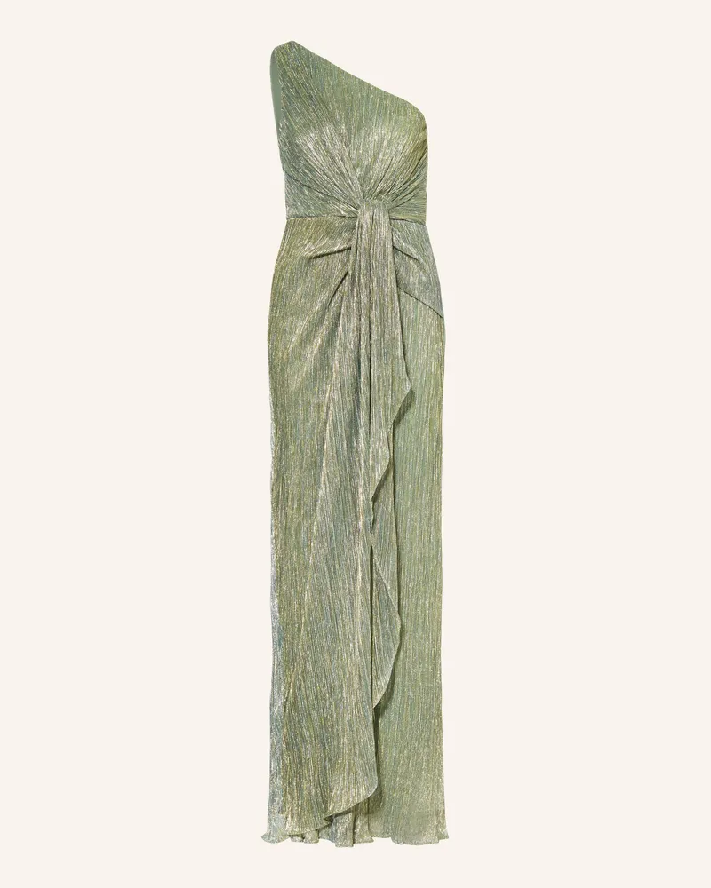 Adrianna Papell Abendkleid mit Glitzergarn Hellgrün