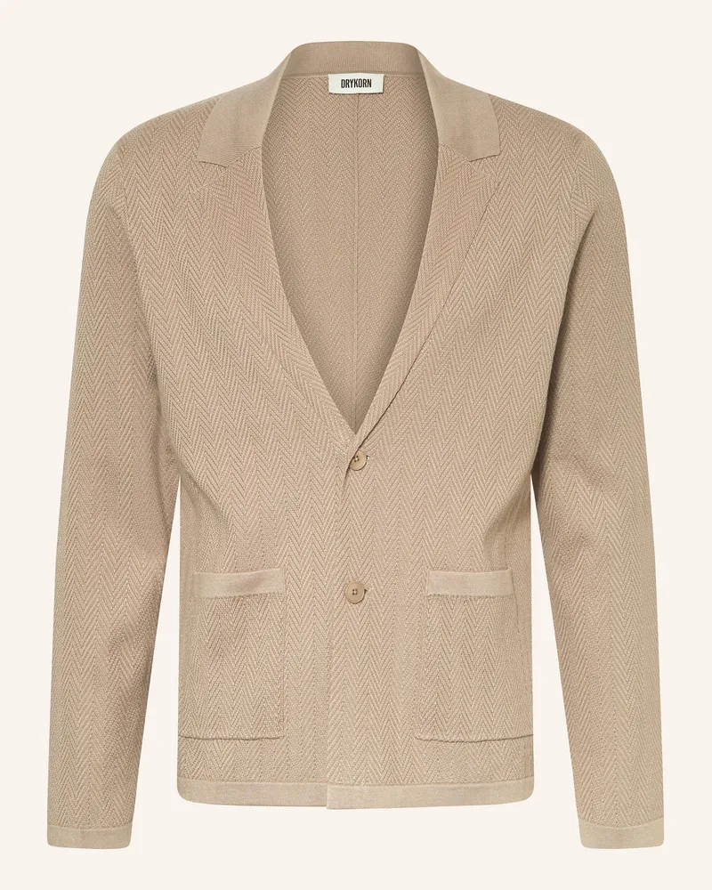 Drykorn Strickjacke GRIGON Hellbraun