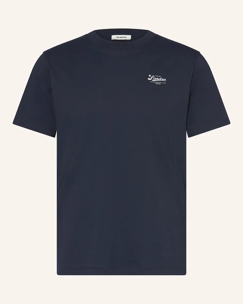 Sandro T-Shirt Dunkelblau