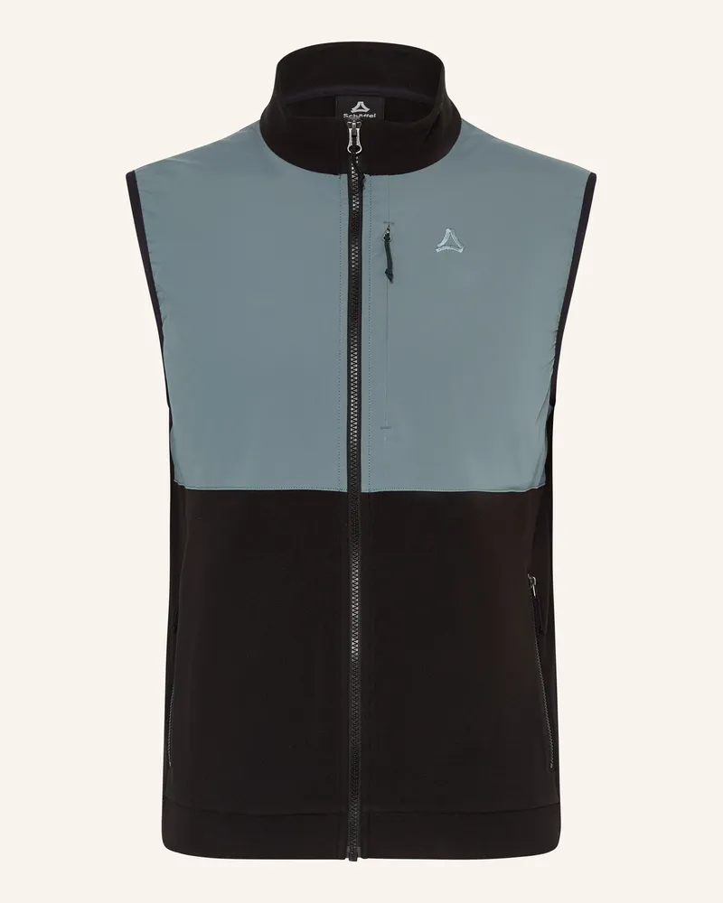 Schöffel Hybrid-Weste ASH Schwarz