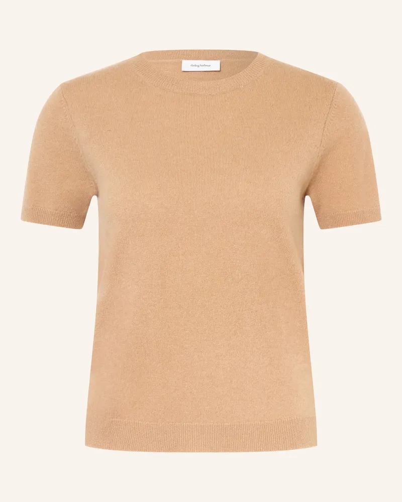 Darling Harbour Strickshirt Aus Cashmere braun Camel