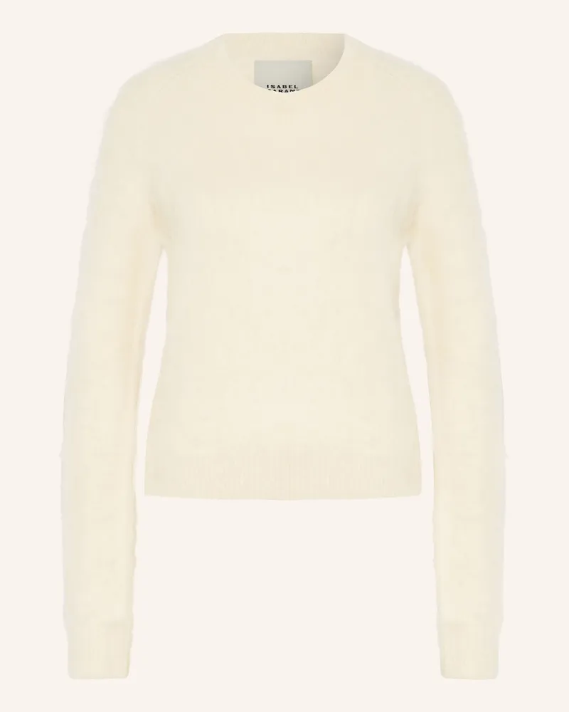 Isabel Marant Pullover Hermine Mit Alpaka weiss Ecru