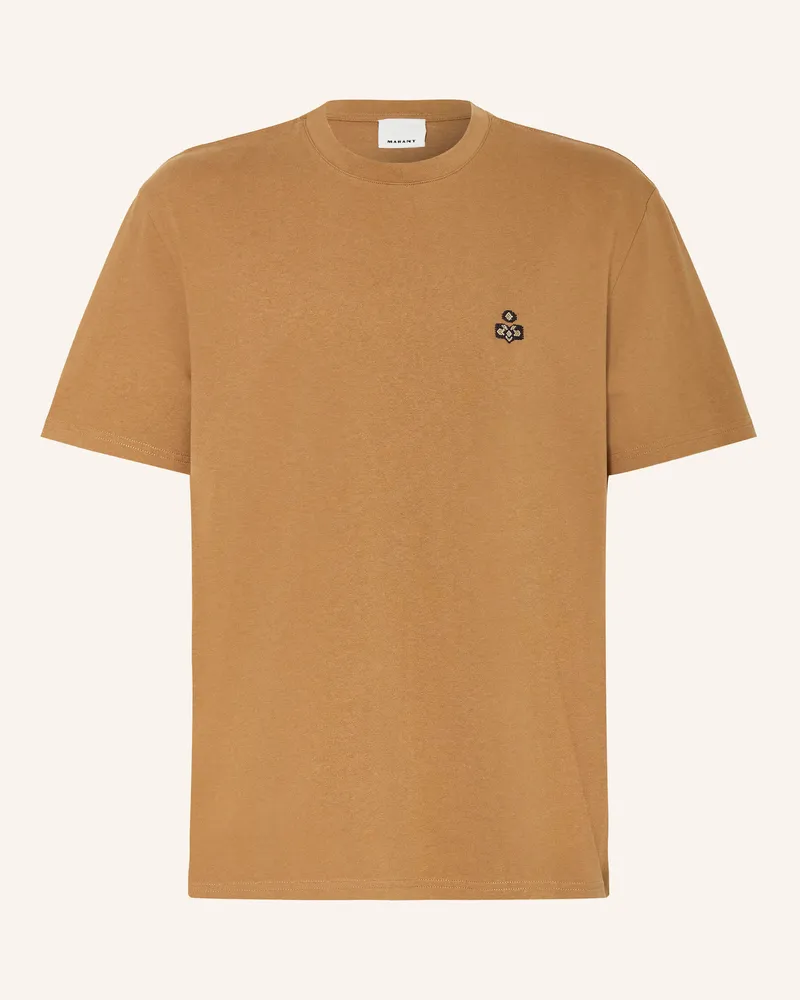 Isabel Marant T-Shirt Hugo braun Camel