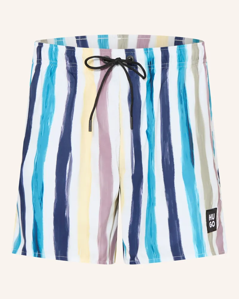 HUGO BOSS Badeshorts Dino gruen Oliv