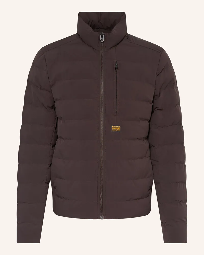 G-STAR RAW Steppjacke Foundation braun Dunkelbraun