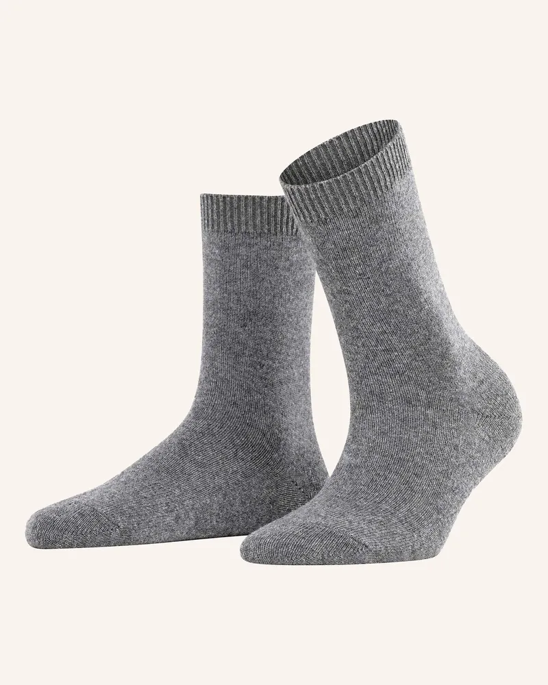 Falke Socken Cosy Wool Mit Merinowolle grau 3390