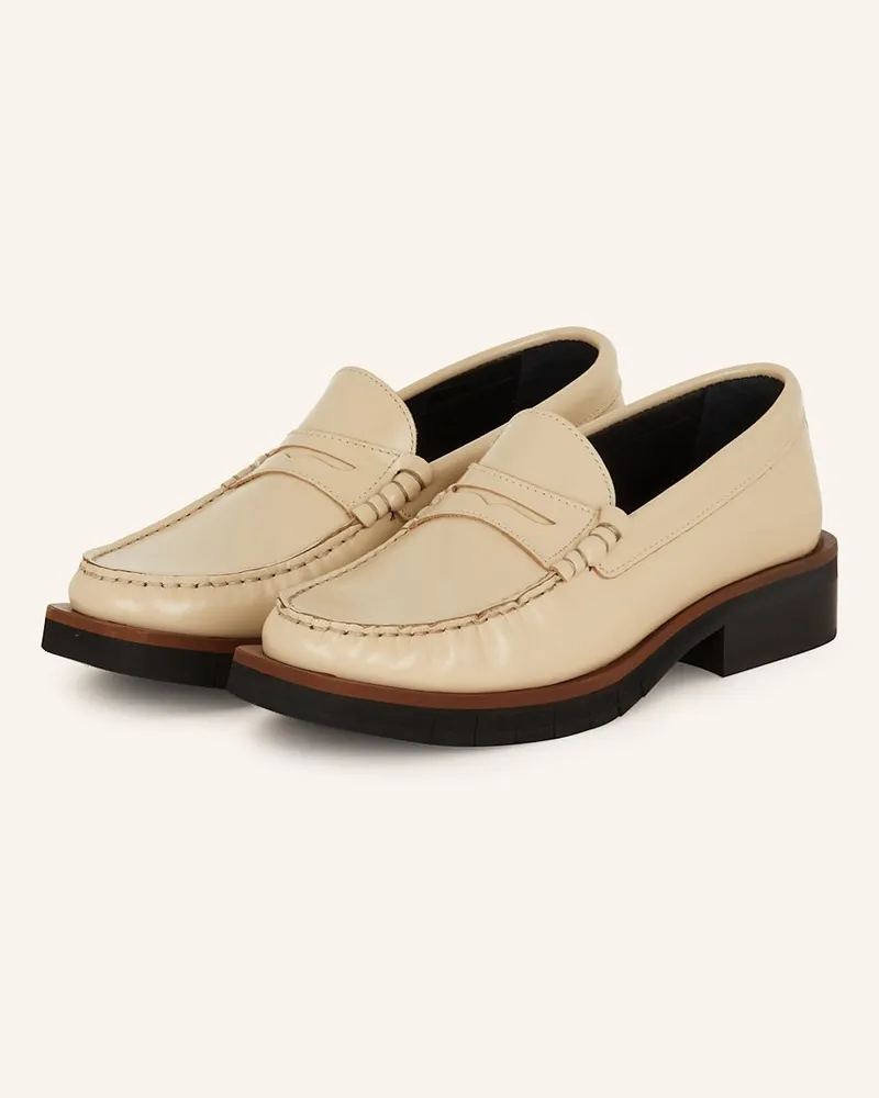 Paloma Barceló Penny-Loafer SILVIE - ECRU Beige