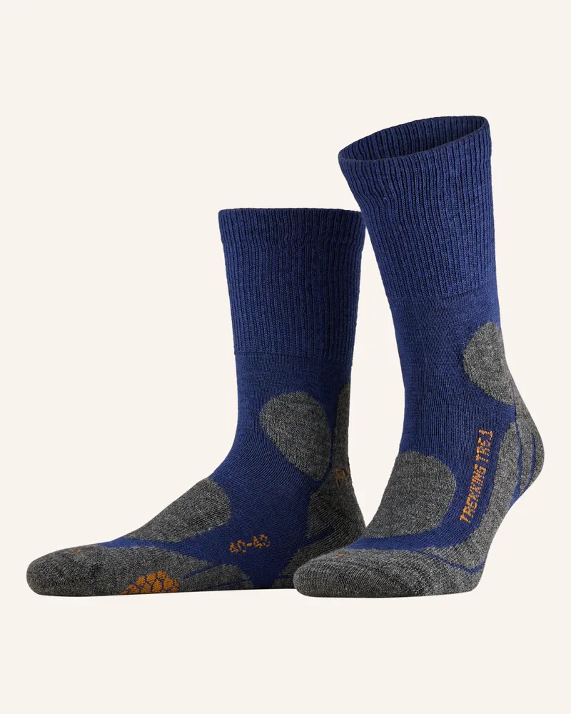 P.A.C. Trekking-Socken Pac Tr 6.1 blau Dunkelblau