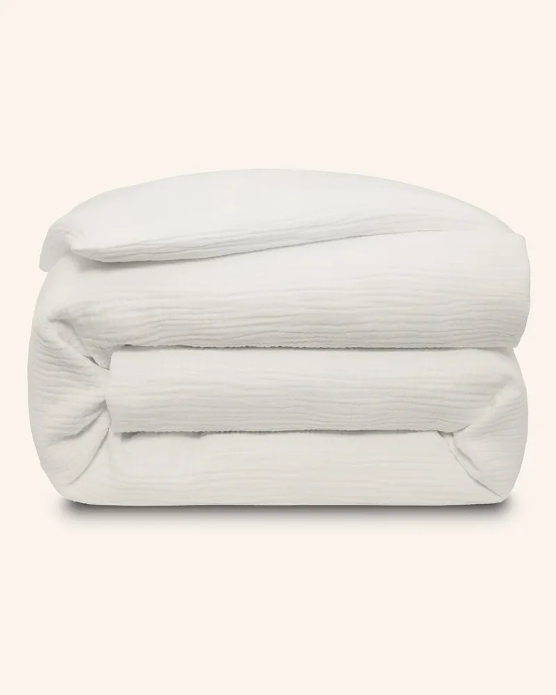 ROYFORT Bettbezug MUSSELIN Creme