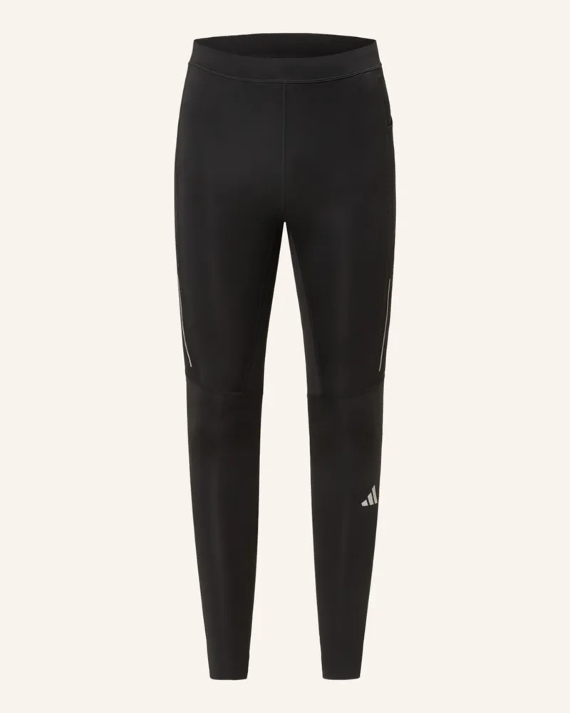 adidas Lauf-Tights OWN THE RUN mit Mesh Schwarz