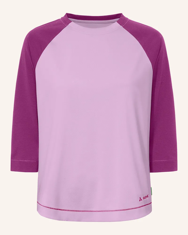 Vaude Funktionsshirt W Neyland 3/4 T-Shirt Ii rot Helllila