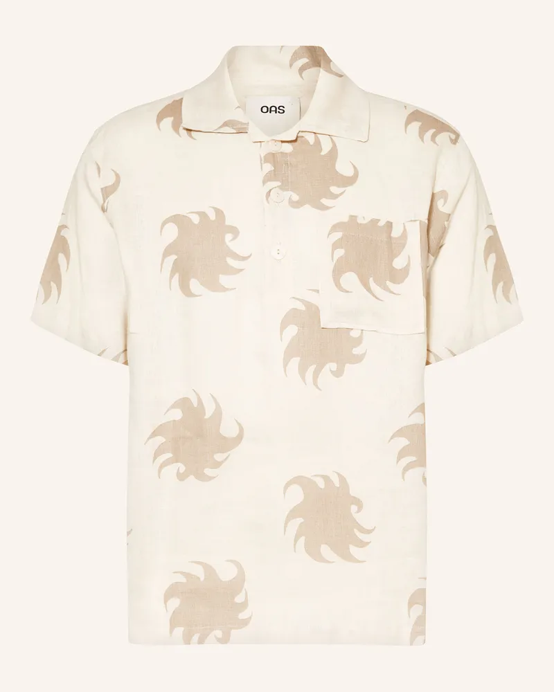 OAS Resorthemd HAZEL EMBER aus Leinen Ecru