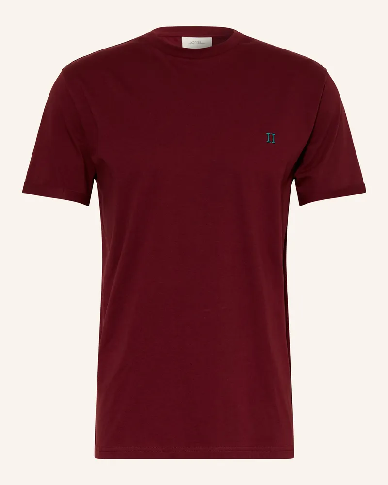 LES DEUX T-Shirt rot Dunkelrot