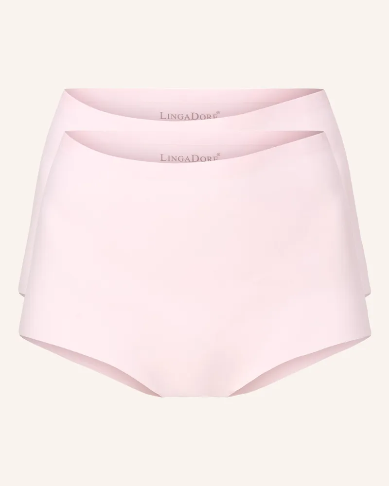 LingaDore DAILY 2er-Pack Taillenslips Pink