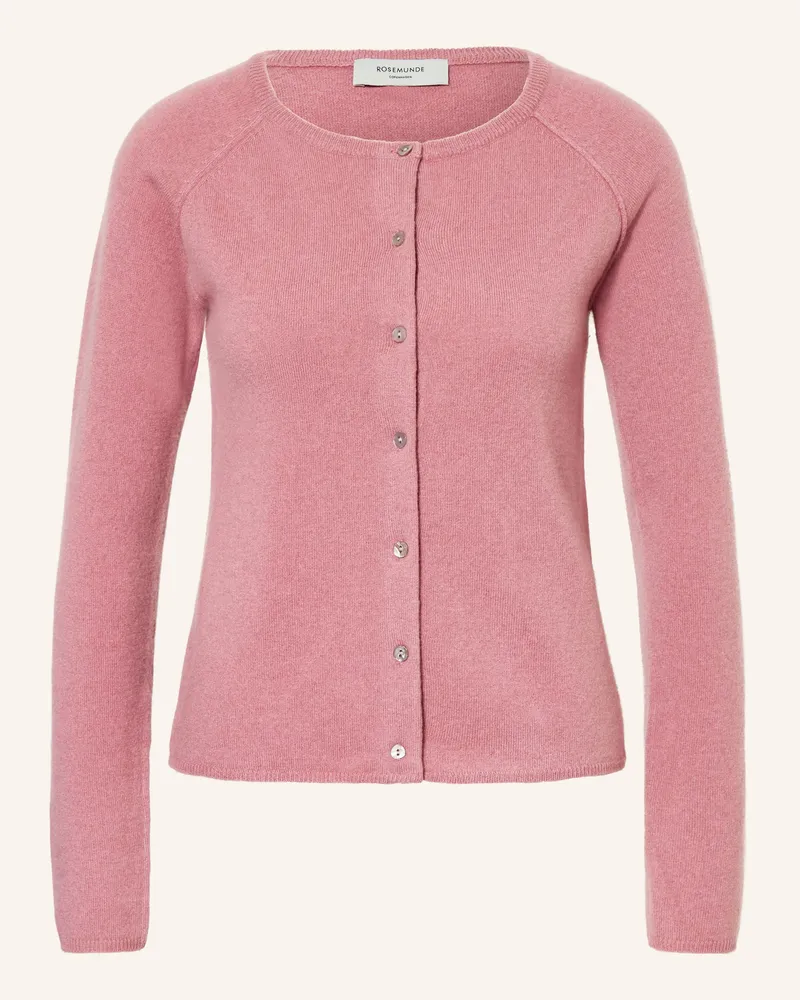 Rosemunde Strickjacke LAICA mit Cashmere Altrosa