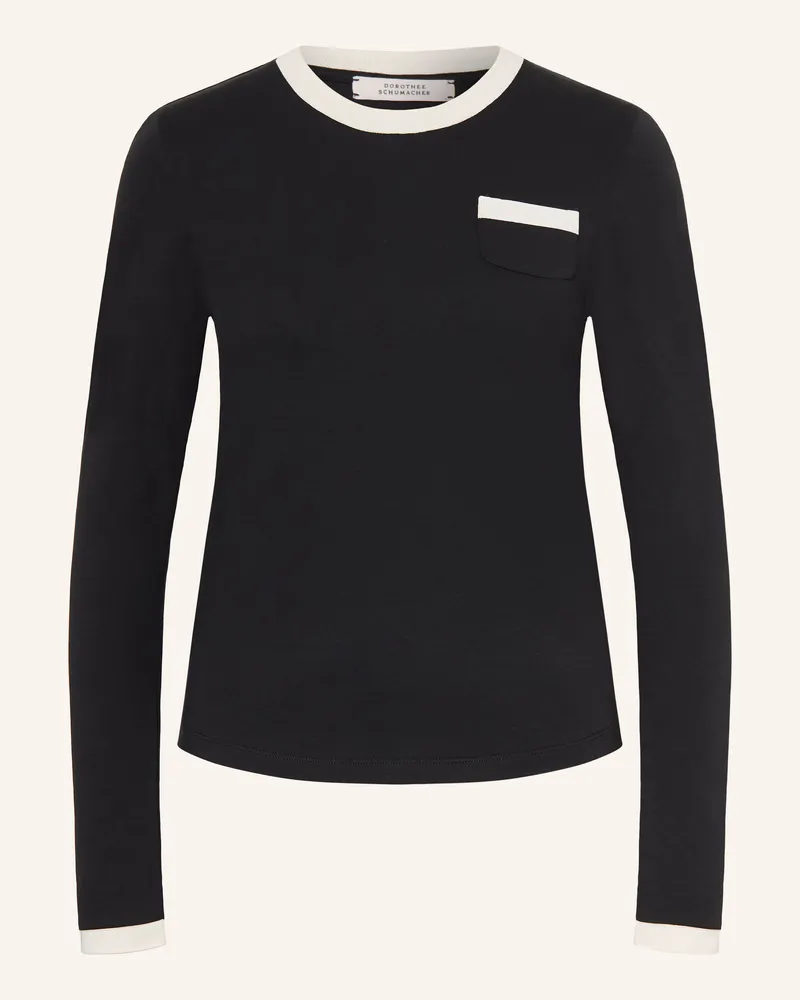 Dorothee Schumacher Longsleeve All Time Favorites schwarz Schwarz