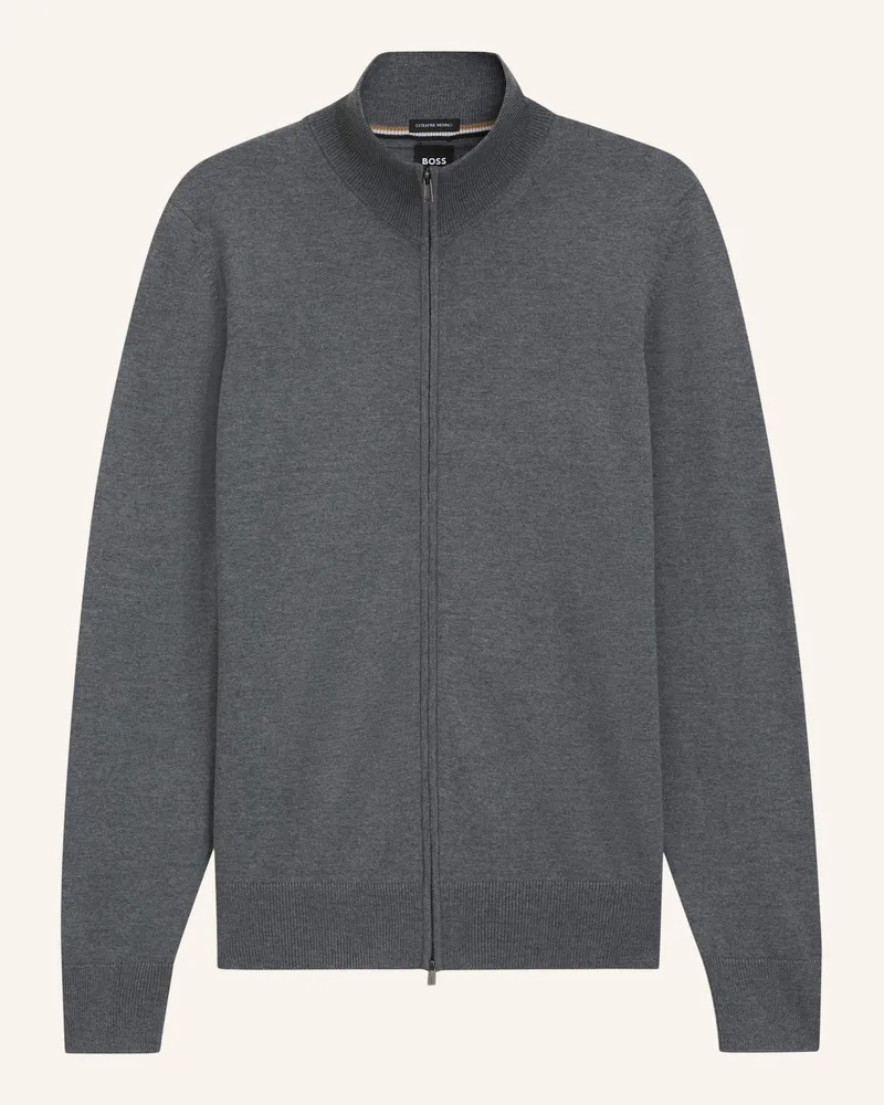 HUGO BOSS Strickjacke Balonso grau Grau