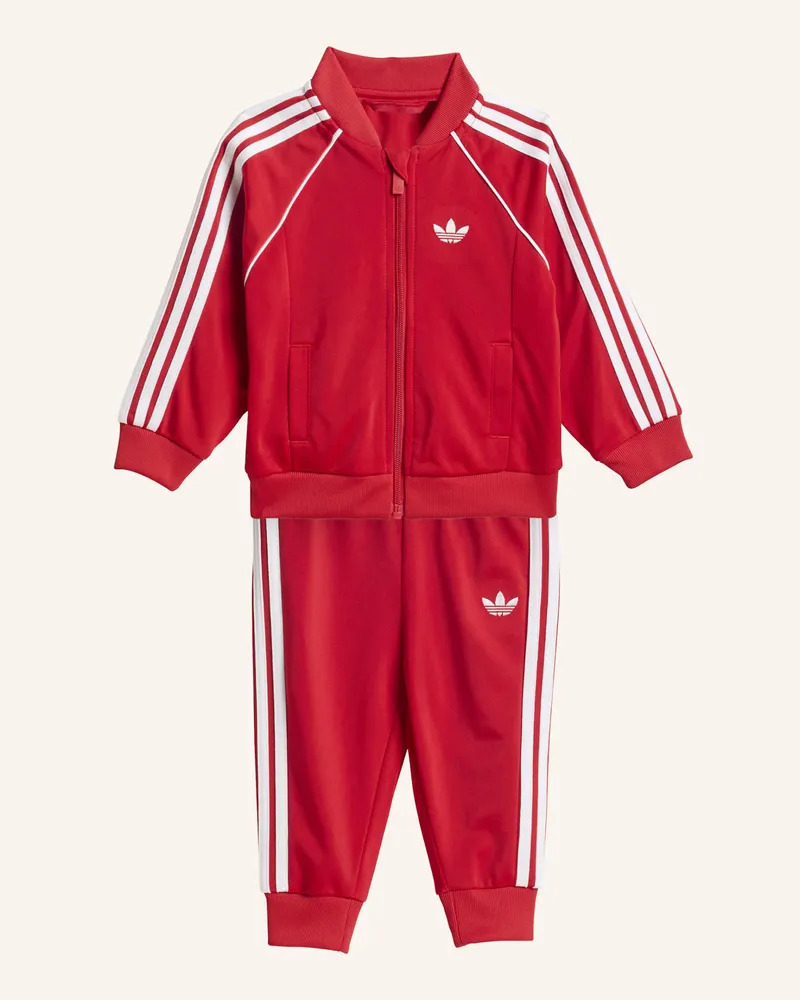 adidas Sst Trainingsanzug rot Rot