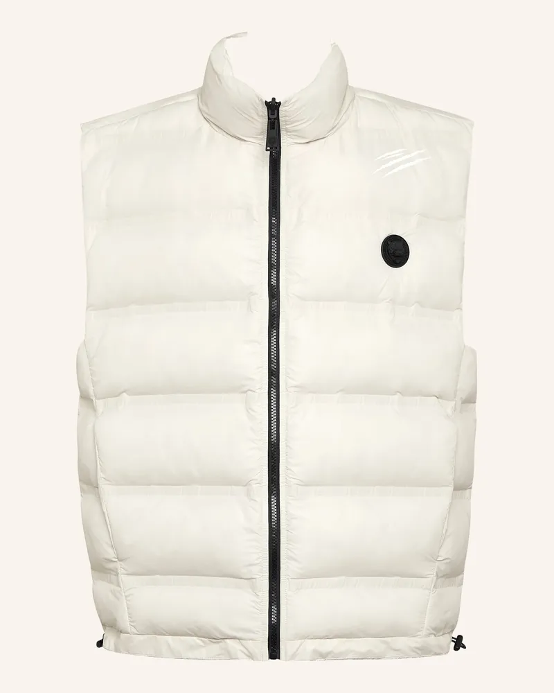 Philipp Plein Daunenweste Scratch grau Grau