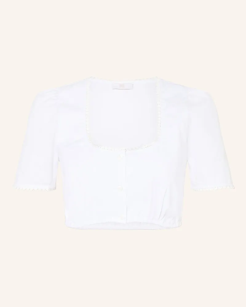 Riani Dirndlbluse weiss Weiss