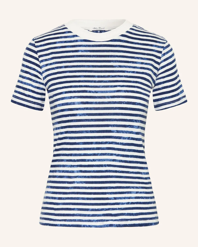Stefan Brandt T-Shirt Aus Leinen blau Blau