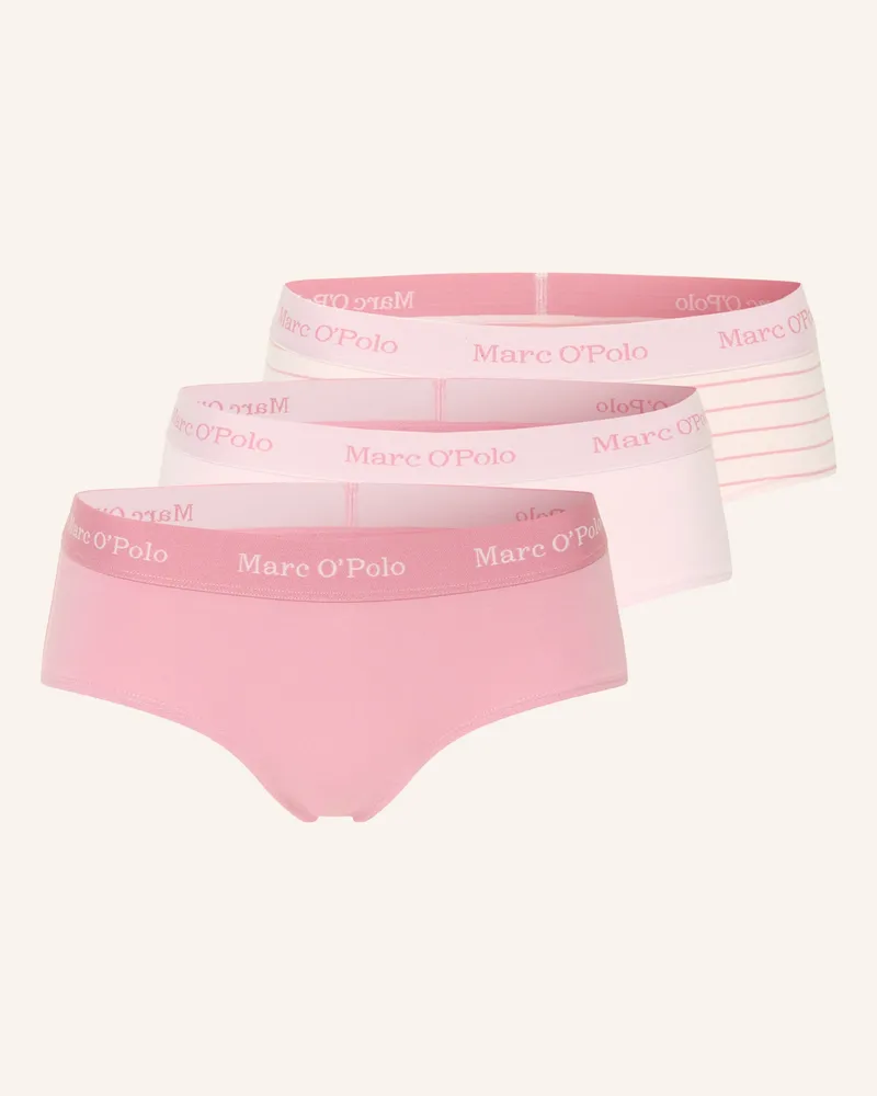 Marc O'Polo 3er-Pack Panties rosa Rosa