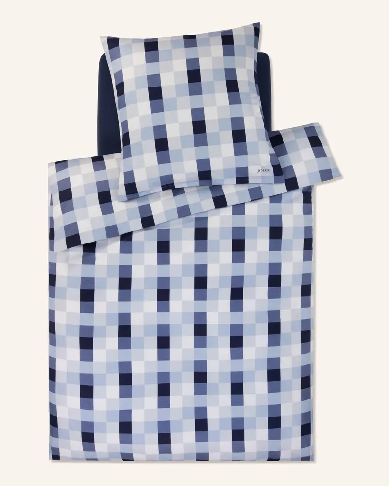 JOOP! Bettwäsche MESH Dunkelblau