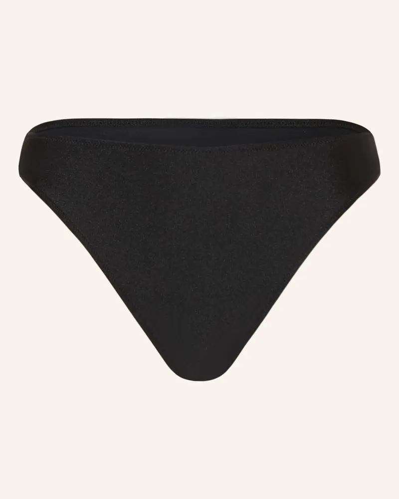 Mrs & HUGS High-Waist-Bikini-Hose schwarz Schwarz