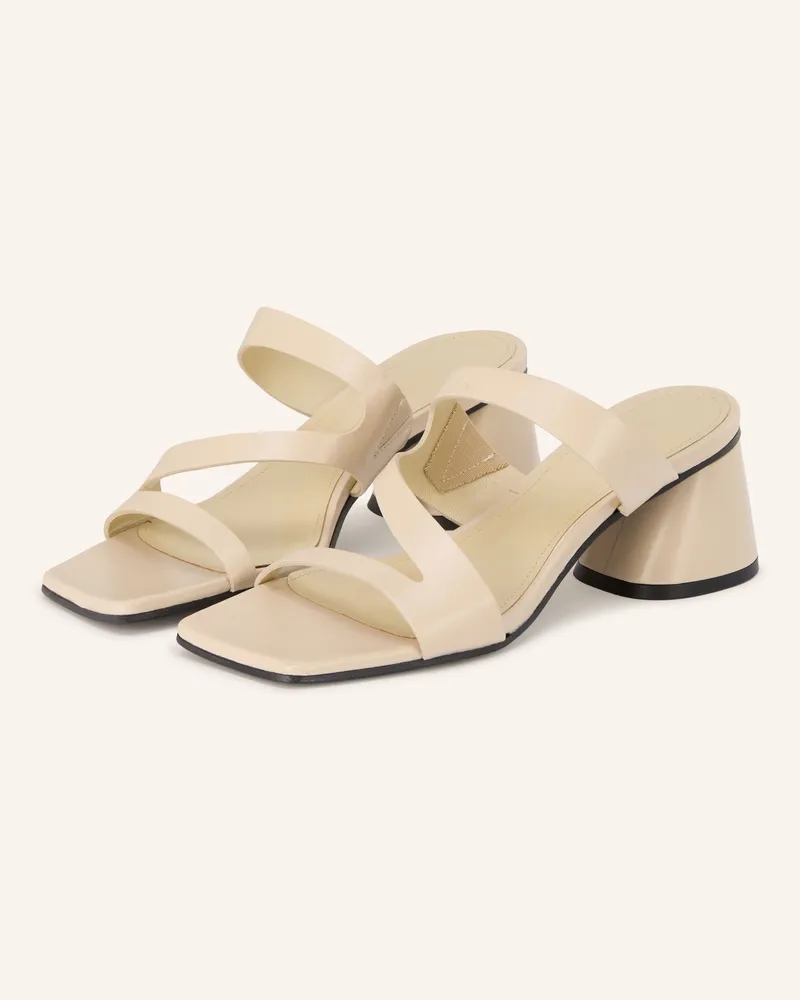 Alohas Mules Orielle weiss Creme