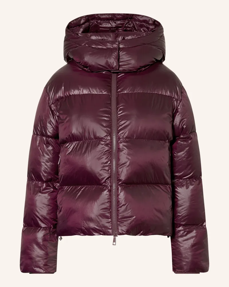 Darling Harbour Steppjacke Mit Abnehmbarer Kapuze rot Bordeaux