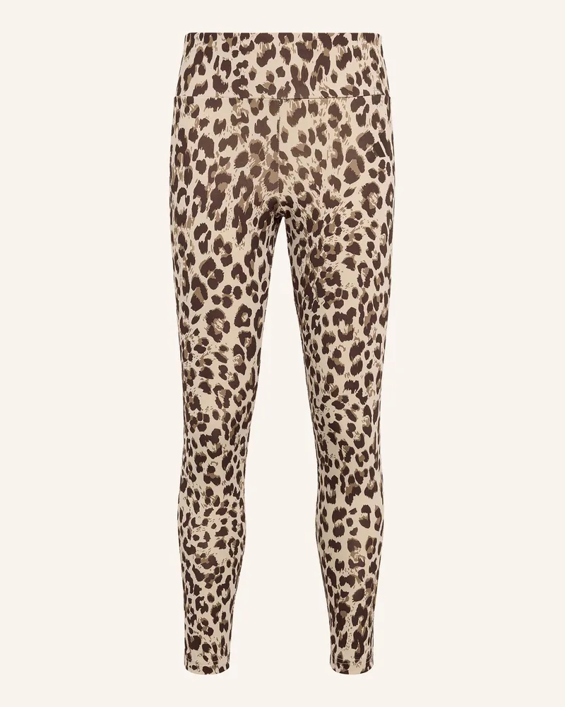 adidas 7/8-Leggings Animal Print Sport beige Beige