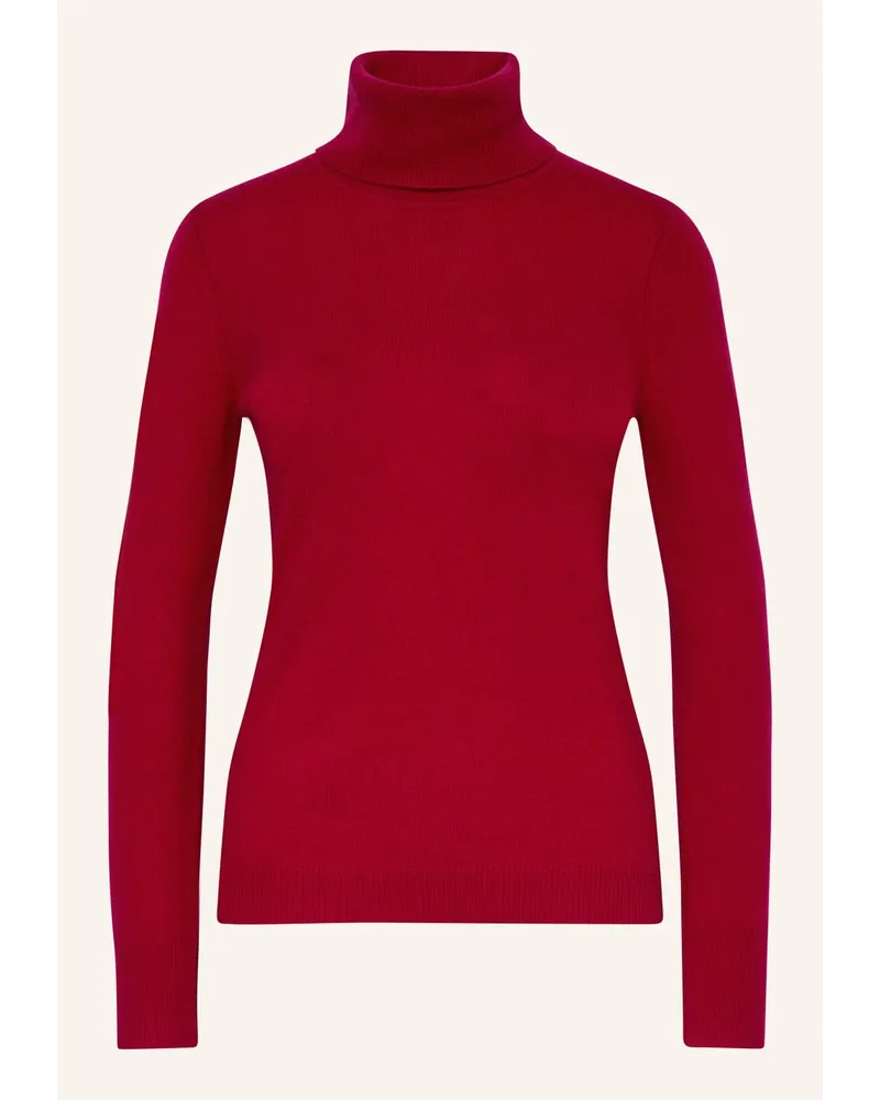 Darling Harbour Rollkragenpullover aus Cashmere Rot