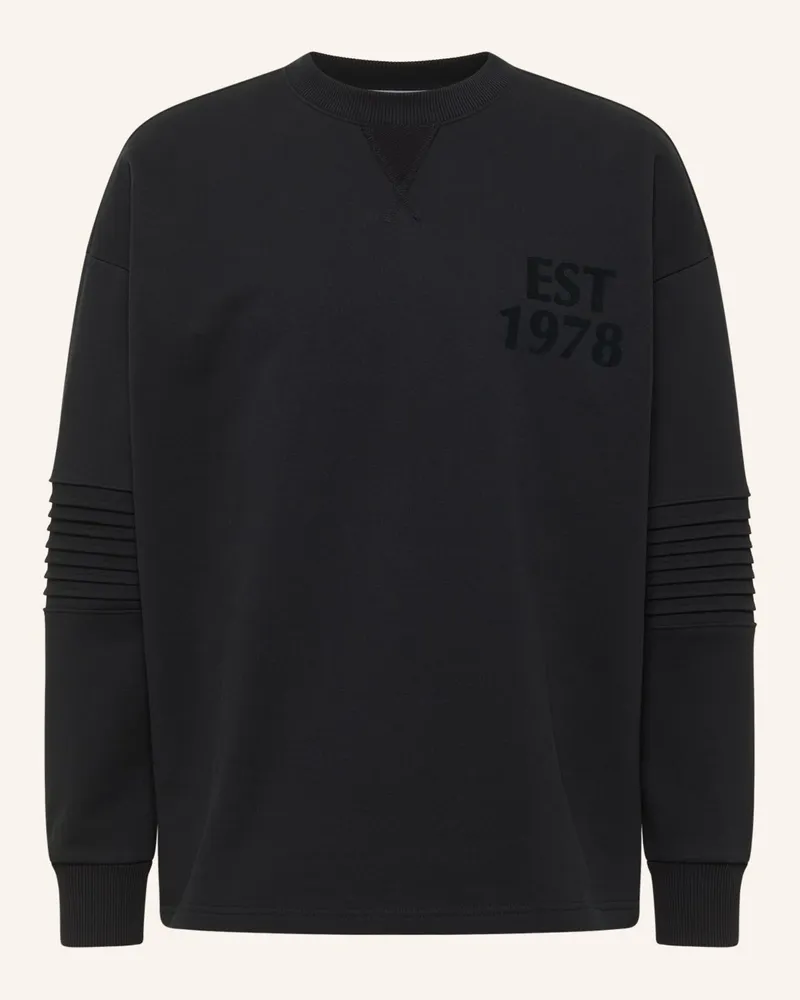 Carlo Colucci Sweatshirt - CLEAN CAPSULE FAUSTINI Schwarz