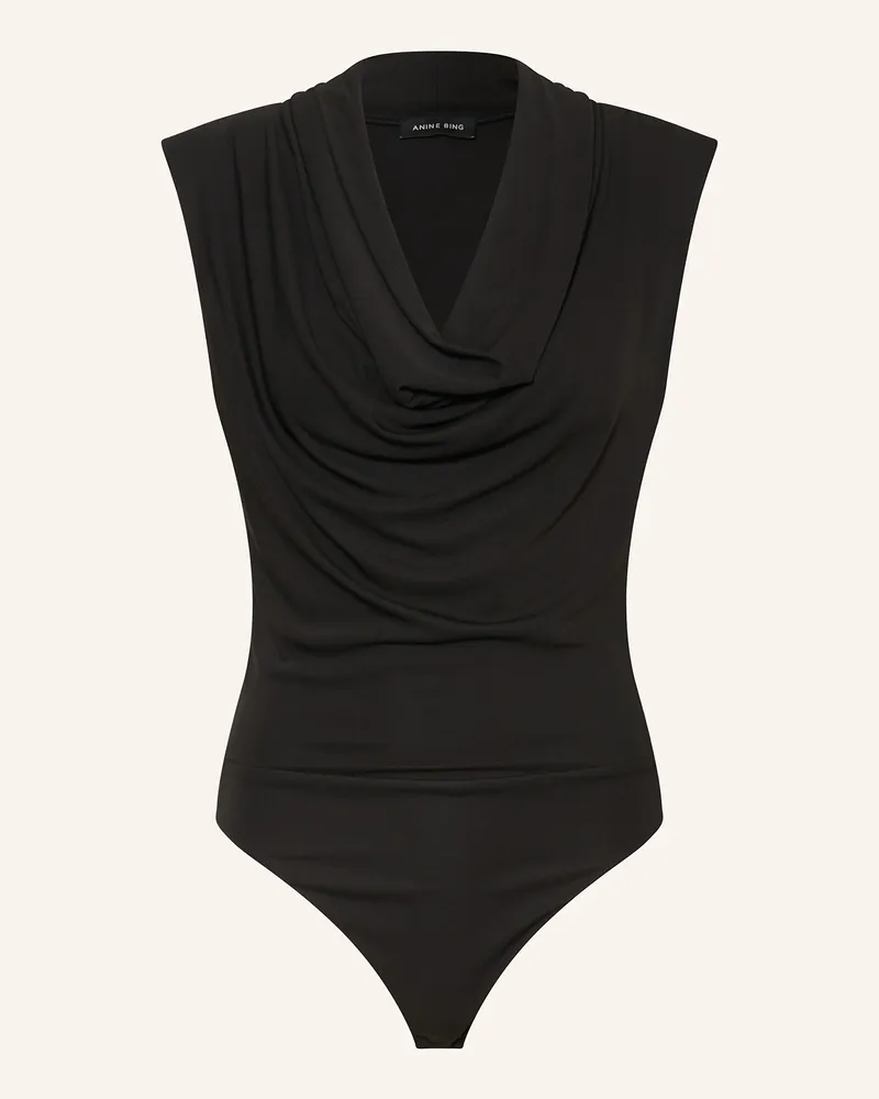 Anine Bing String-Body Jeanette schwarz Schwarz