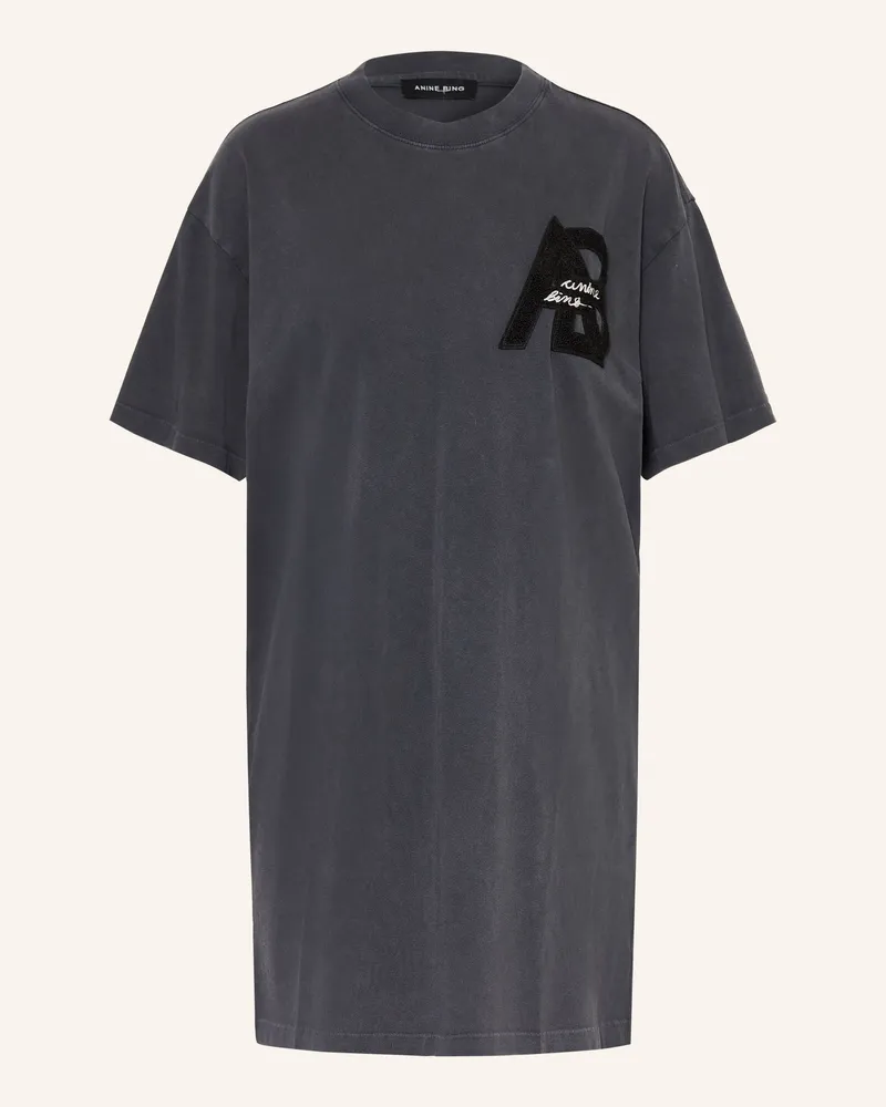 Anine Bing Jerseykleid Beth schwarz Schwarz