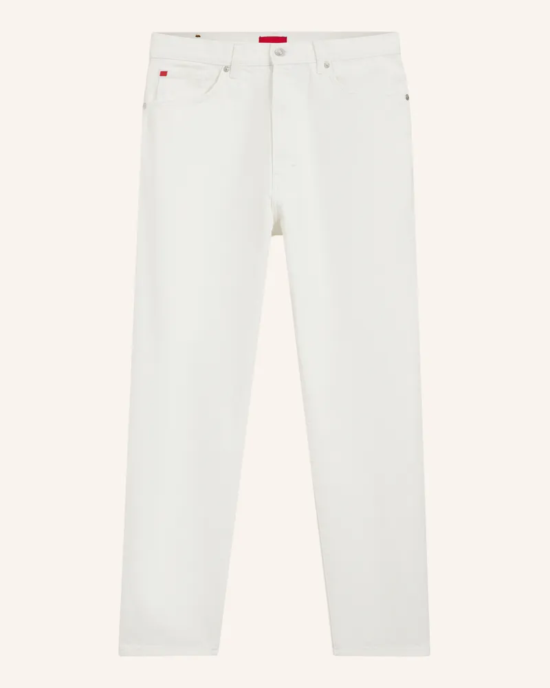 HUGO BOSS Jeans Hugo 838 Relaxed Fit beige Weiss