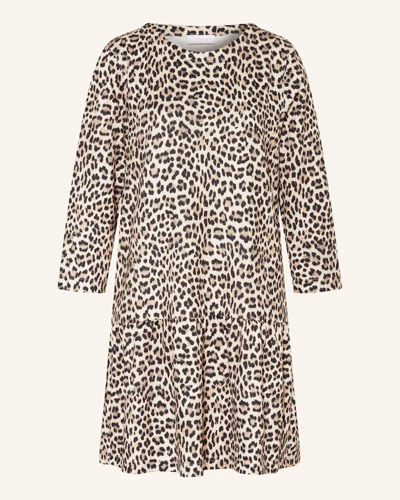 Rich&Royal Kleid mit 3/4-Arm Hellbraun