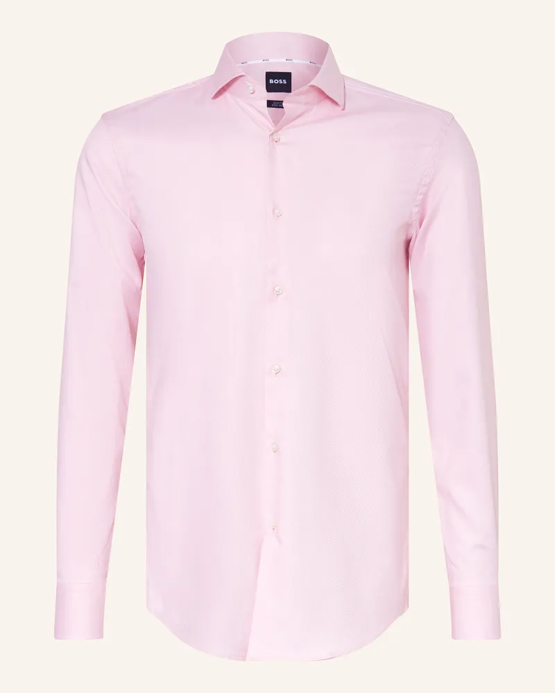 HUGO BOSS Hemd HANK Slim Fit Hellrosa