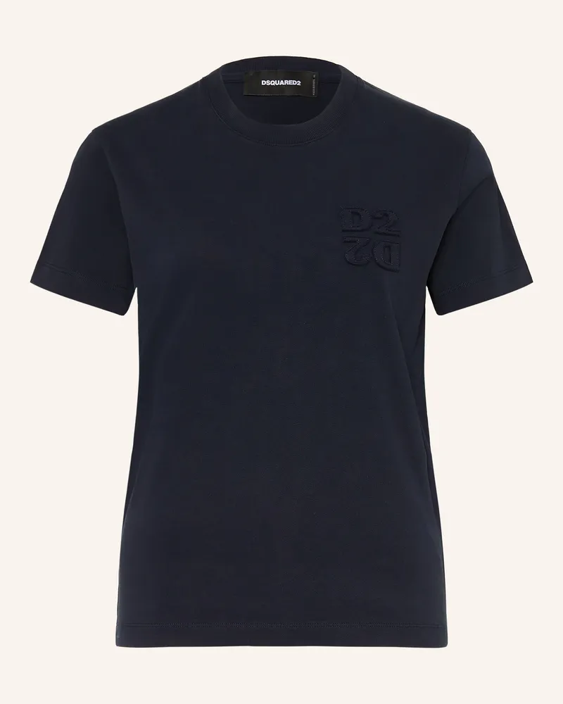 Dsquared2 T-Shirt blau Dunkelblau